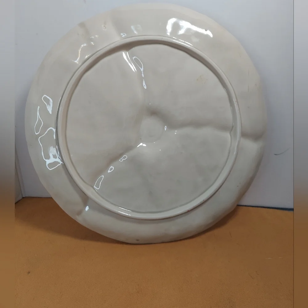 Vintage Otigari Owl Appetizer Toothpick Holder Tray 10" Round - Picture 8 of 11